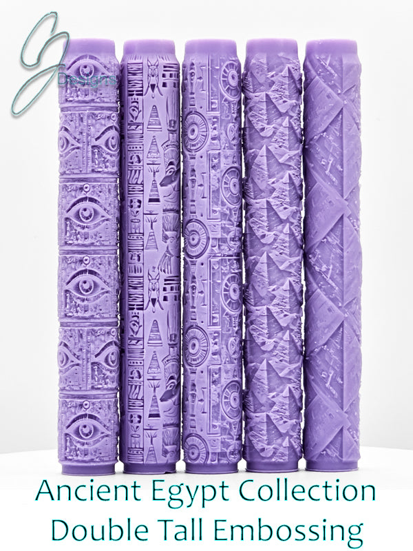 Ancient Egypt Collection Deep Impression Texture Rollers