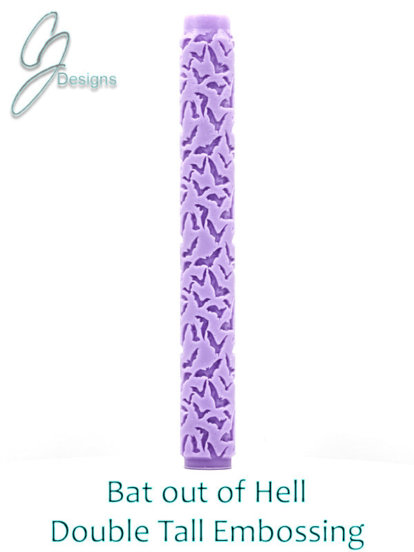 Bat out of Hell Intricate Detail Texture Roller