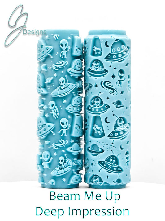 Beam Me Up Deep Impression Texture Rollers
