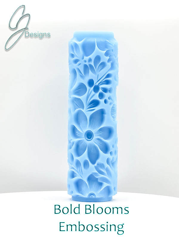 Bold Blooms Deep Impression Texture Rollers