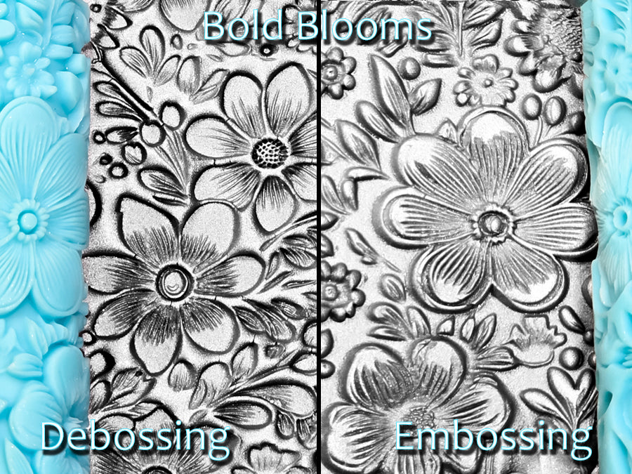Bold Blooms Deep Impression Texture Rollers