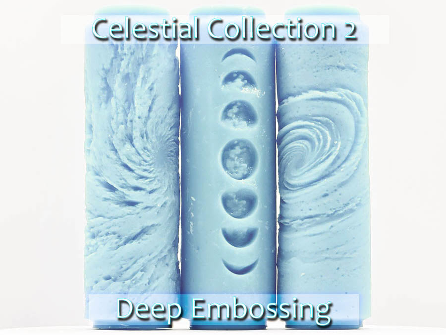 Celestial Collection Deep Impression Texture Rollers