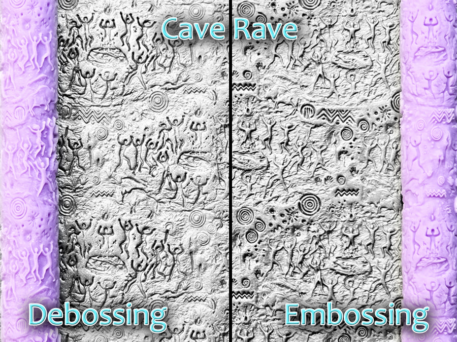 Cave Rave Intricate Detail Texture Roller