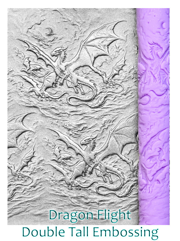 Dragon Flight Intricate Detail Texture Roller