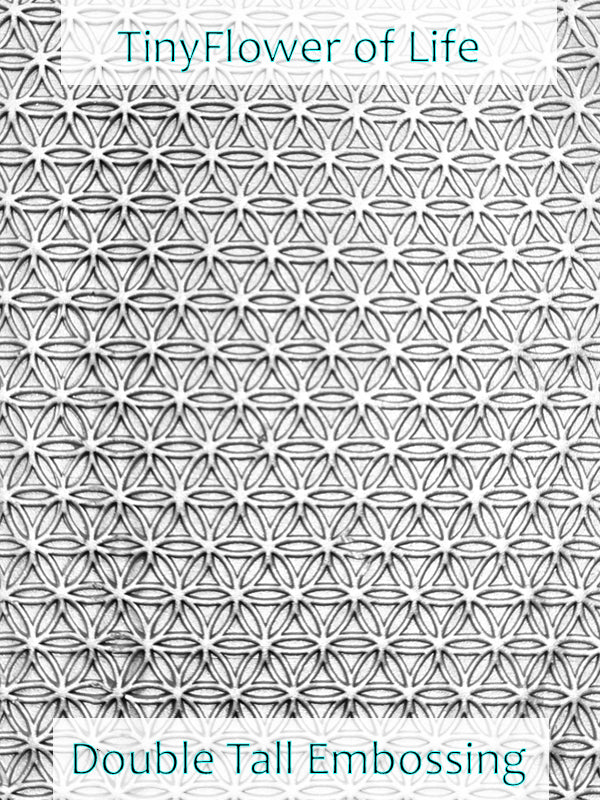 Tiny Flower of Life Deep Impression Texture Rollers