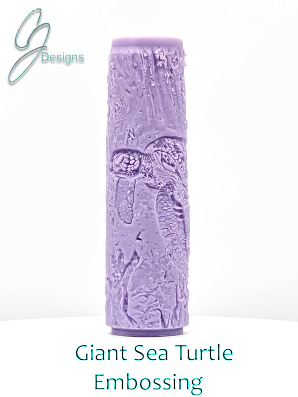 Giant Sea Turtle Intricate Detail Texture Roller