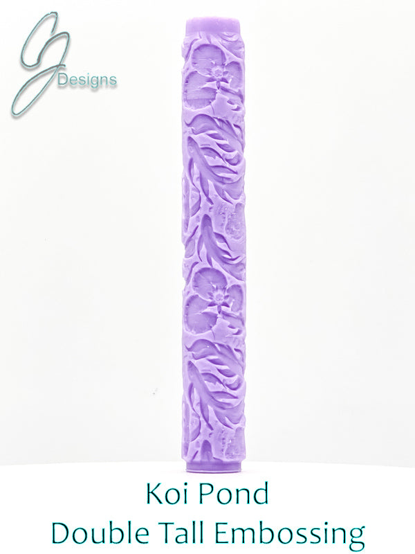 Koi Pond Intricate Detail Texture Roller