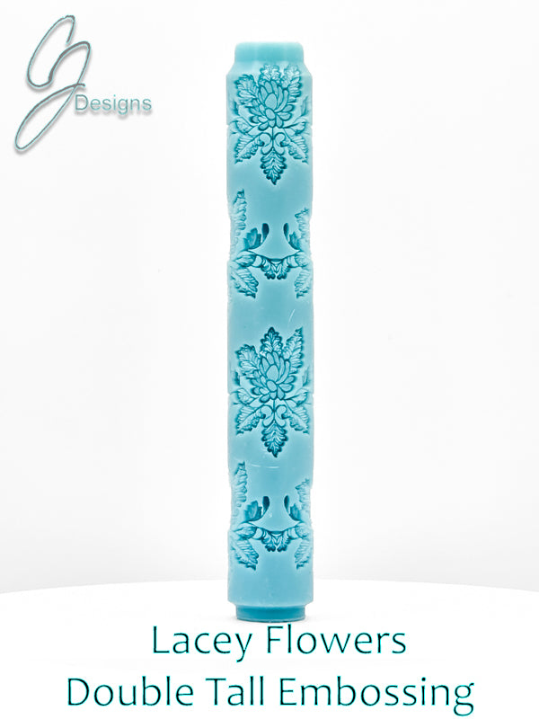 Lacey Flowers Deep Impression Texture Rollers