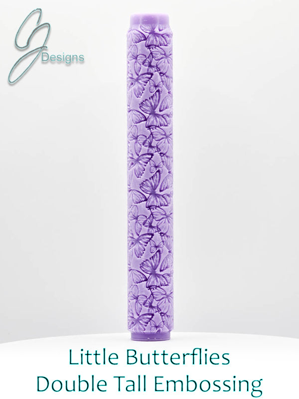 Little Butterflies Intricate Detail Texture Roller with DoubleTall Option