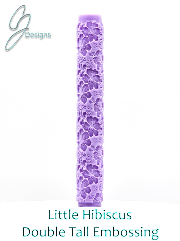 Little Hibiscus Intricate Detail Texture Roller