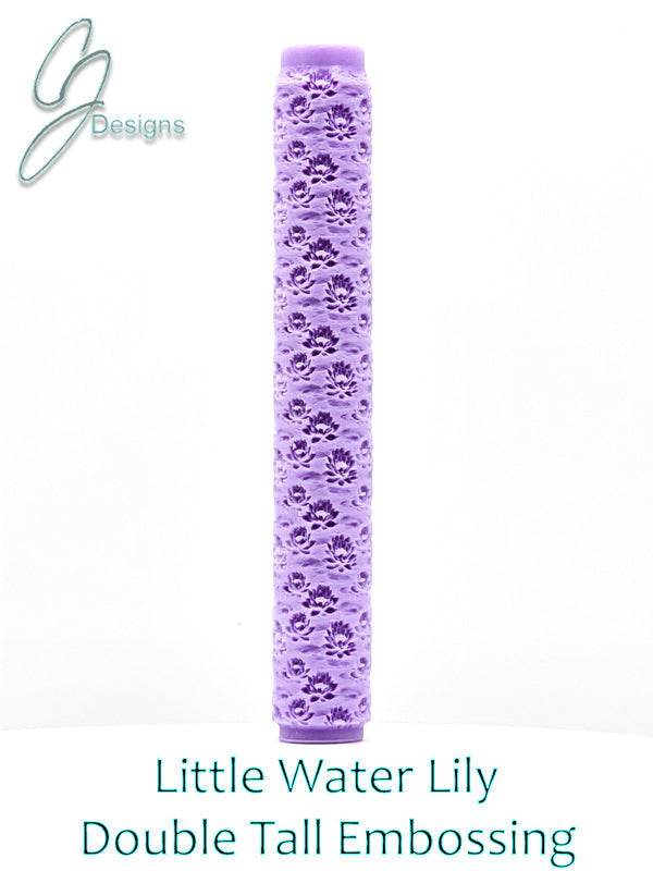 Little Water Lily Intricate Detail Texture Roller