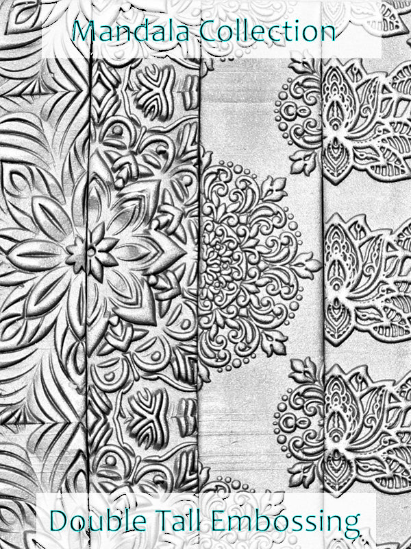 Mandala Collection Deep Impression Texture Rollers