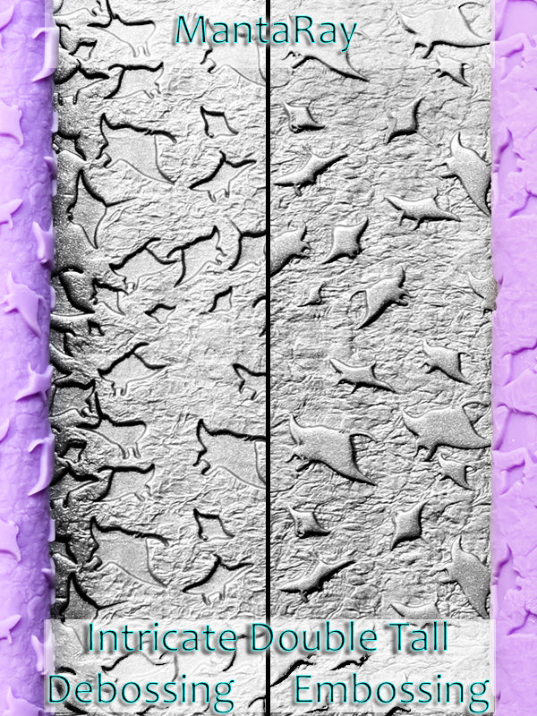 Manta Ray Intricate Detail Texture Roller