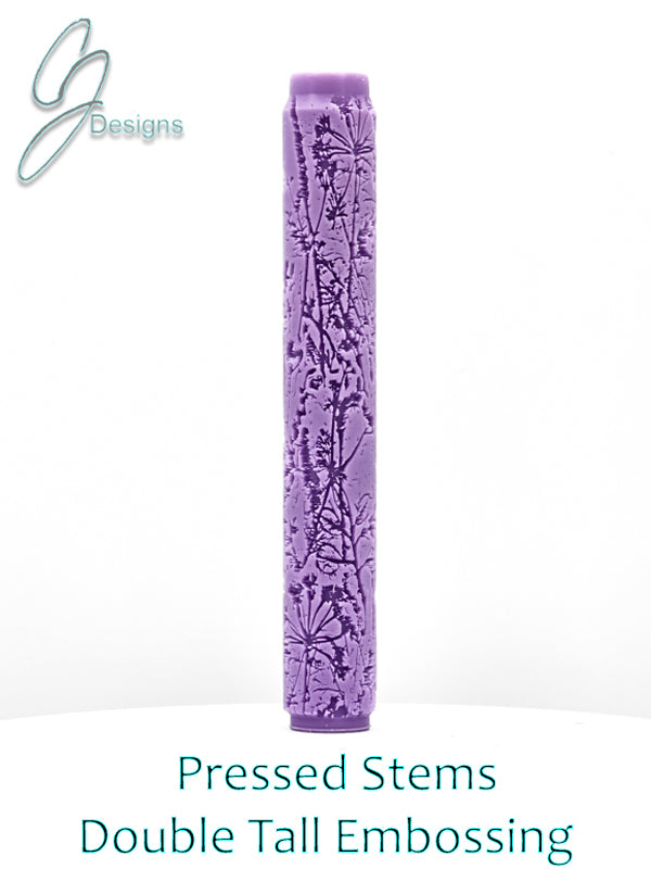 Pressed Stems Intricate Detail Texture Roller
