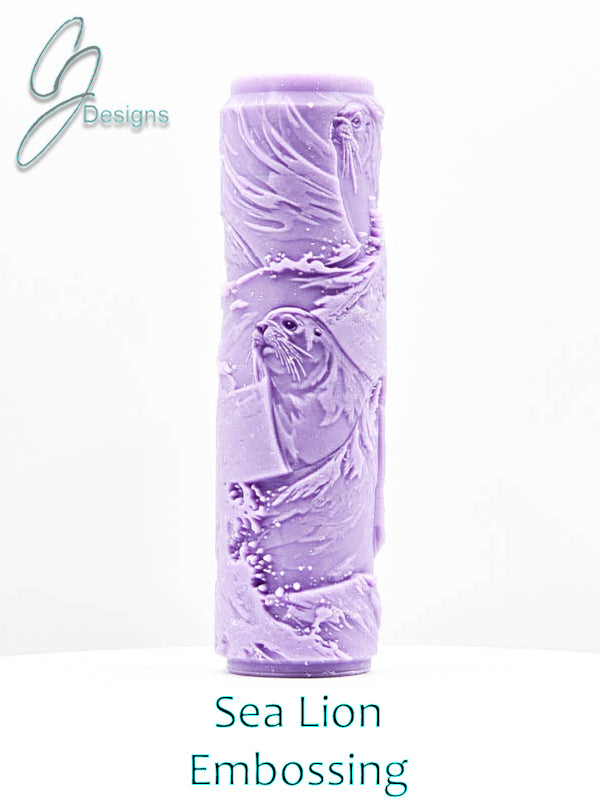 Sea Lion Intricate Detail Texture Roller