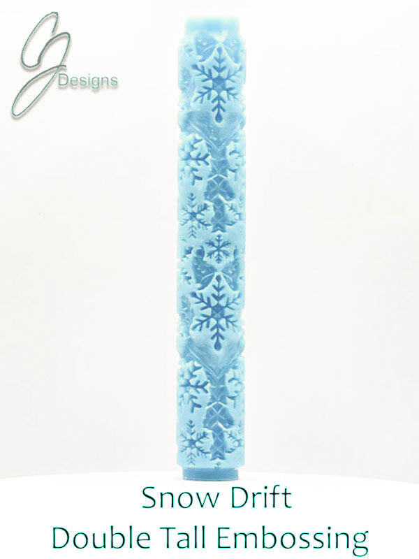 Snow Drift Deep Impression Texture Roller with DoubleTall Option