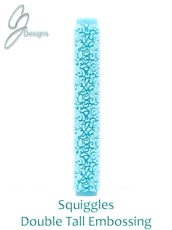 Squiggles Deep Impression Texture Rollers