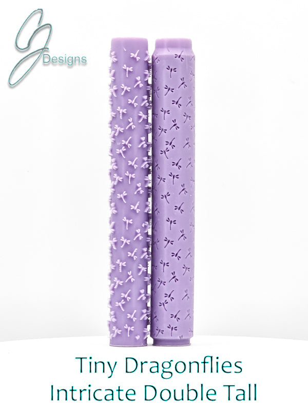 Tiny Dragonflies Intricate Detail Texture Roller