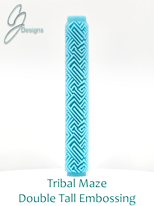 Tribal Maze Deep Impression Texture Rollers