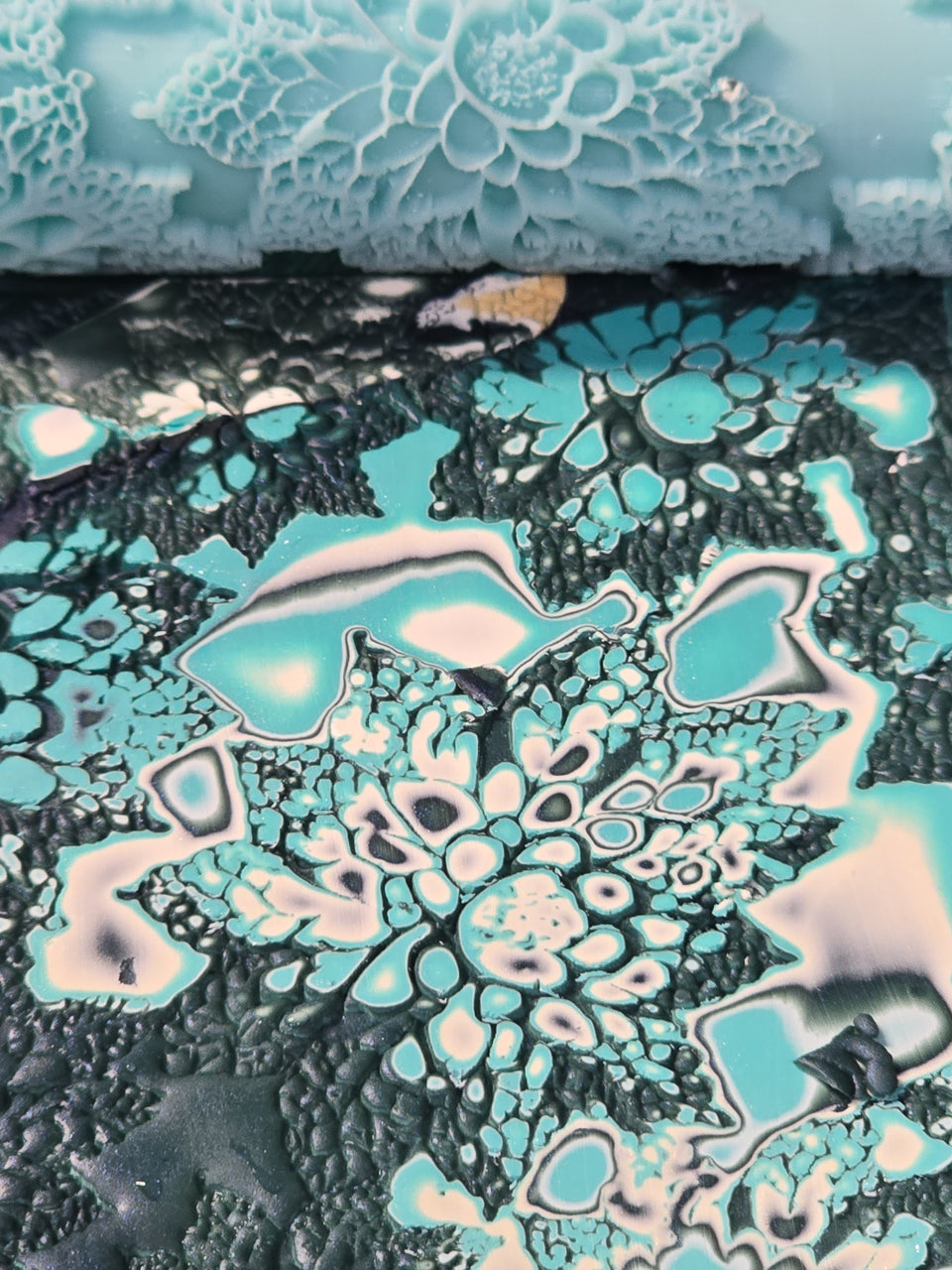 Floral Mokume Gane/ Stamping