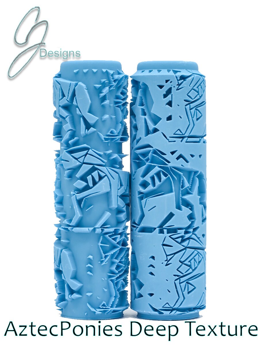 Aztec Ponies Deep Impression Texture Roller