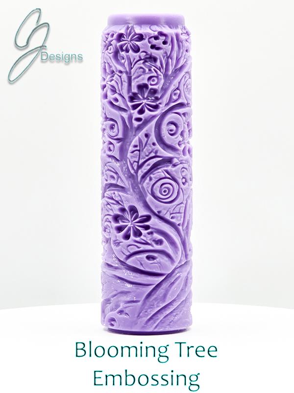 Blooming Tree Intricate Detail Texture Roller