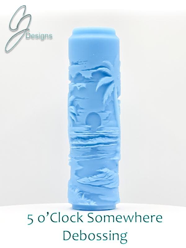 5 o'clock Somewhere Deep Impression Texture Rollers