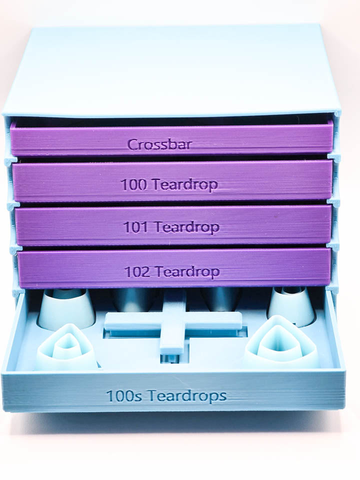 Teardrop Cutters Box Set 100, 101, 102