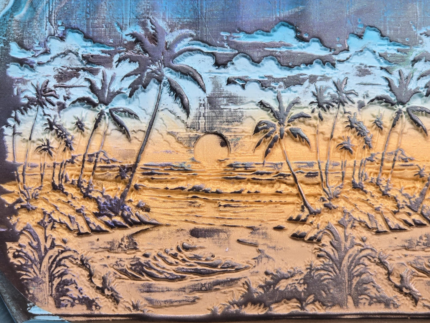 5 o'clock Somewhere Deep Impression Texture Rollers