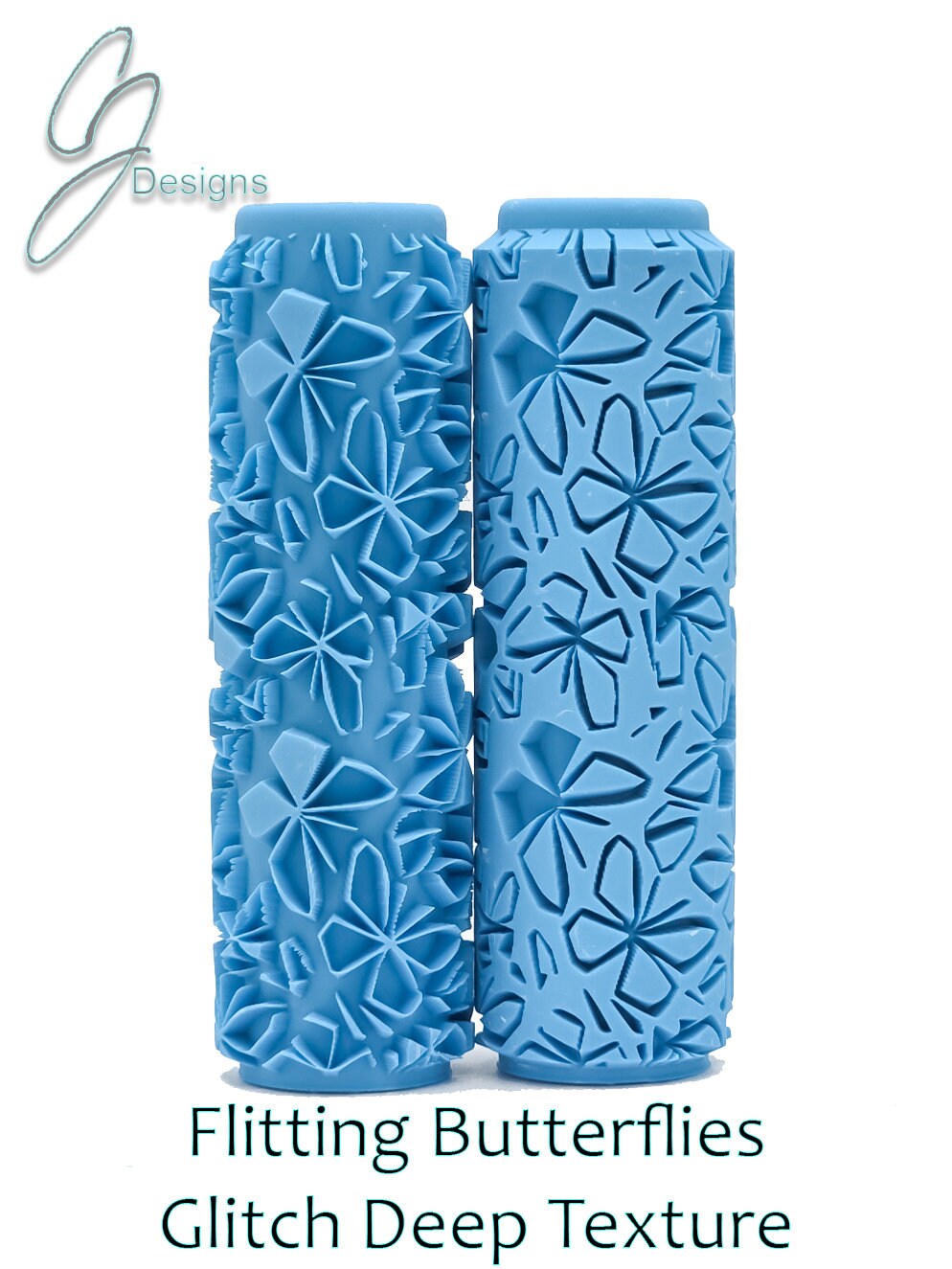 Flitting Butterflies Deep Impression Texture Roller