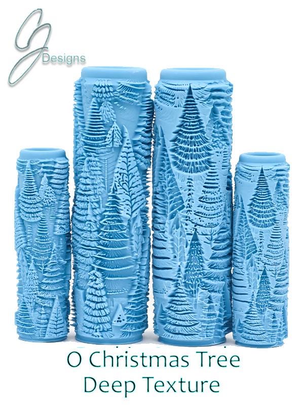 Frosty Collection 3pack Deep Impression Texture Roller