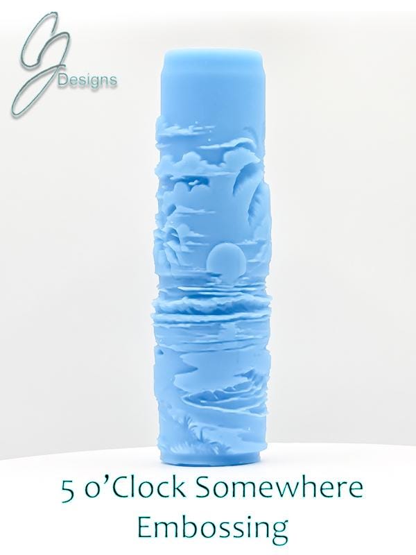 5 o'clock Somewhere Deep Impression Texture Rollers