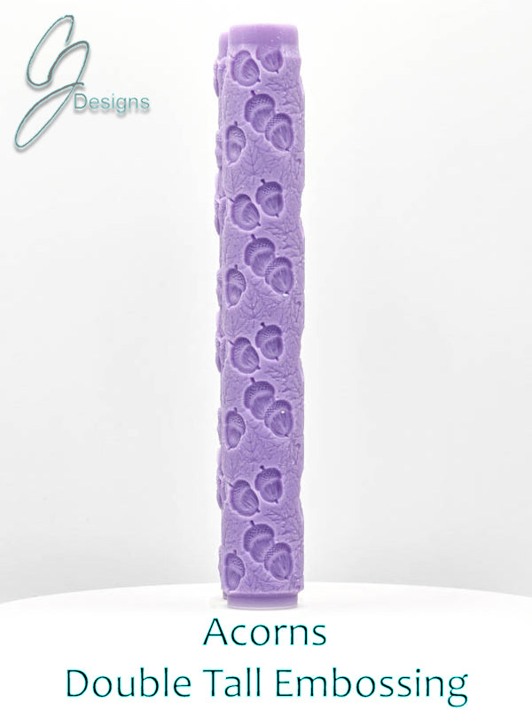 Acorns Intricate Detail Texture Roller