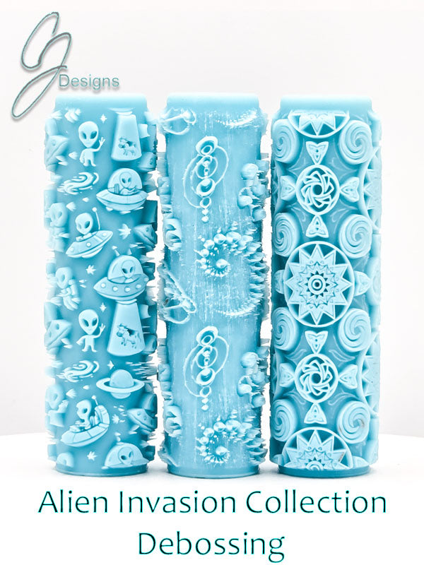 Celestial Collection Deep Impression Texture Rollers