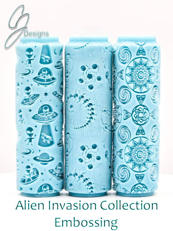 Celestial Collection Deep Impression Texture Rollers