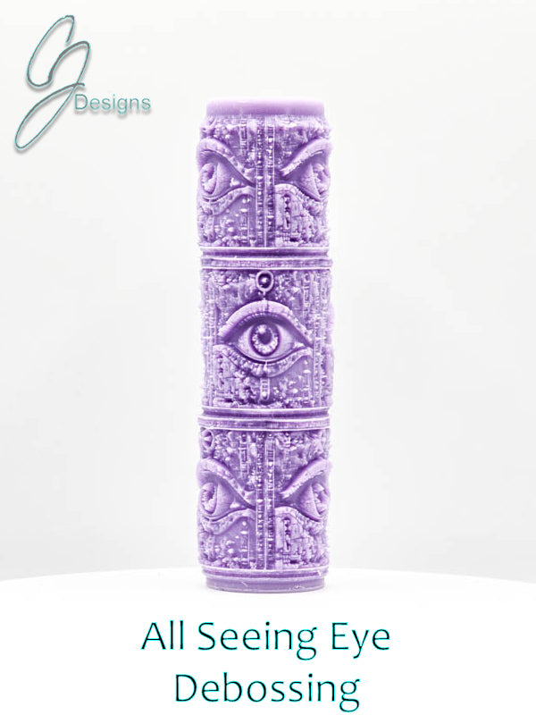 All Seeing Eye Intricate Detail Texture Roller