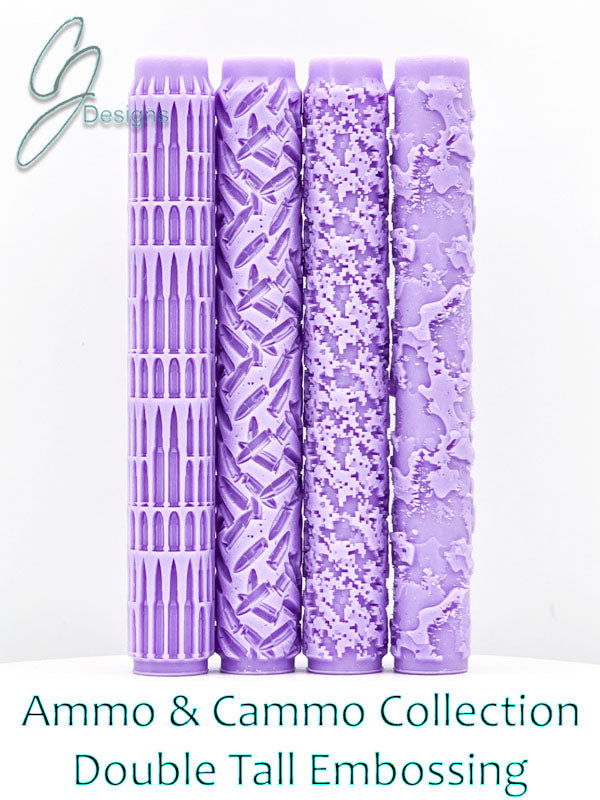 Ammo & Cammo Collection Intricate Detail Texture Rollers
