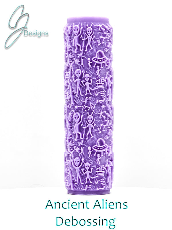 Ancient Aliens Intricate Detail Texture Roller