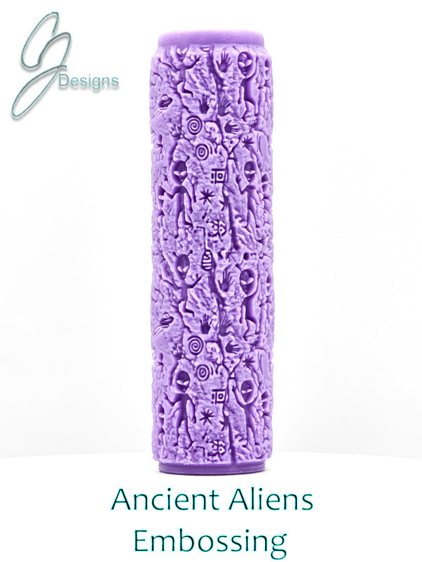 Ancient Aliens Intricate Detail Texture Roller
