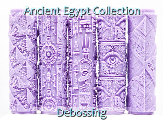 Ancient Egypt Collection Deep Impression Texture Rollers