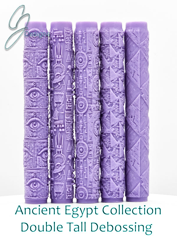 Ancient Egypt Collection Deep Impression Texture Rollers
