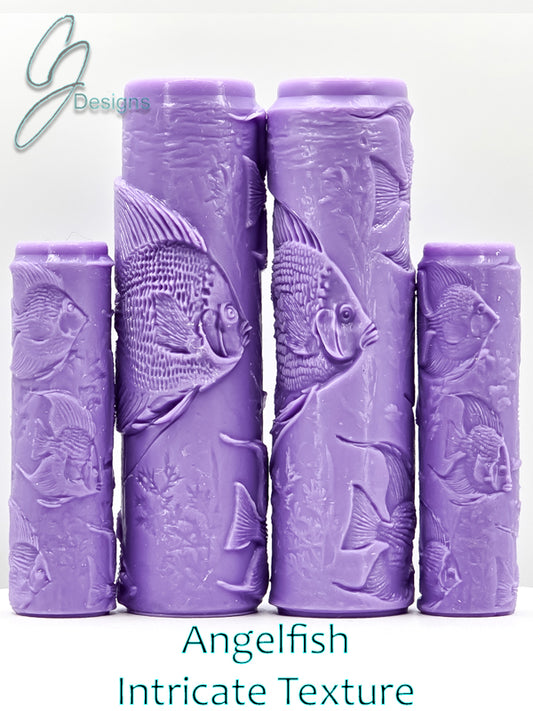 Angelfish Intricate Detail Texture Roller