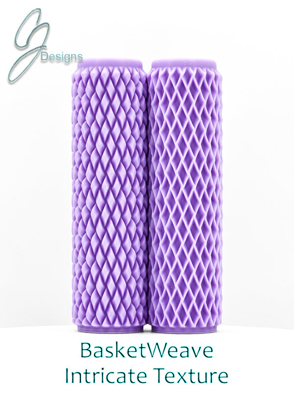 Basket Weave Intricate Detail Texture Roller