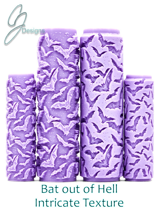 Bat out of Hell Intricate Detail Texture Roller