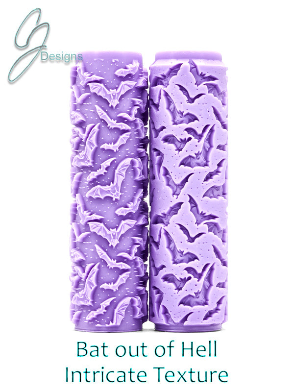 Bat out of Hell Intricate Detail Texture Roller