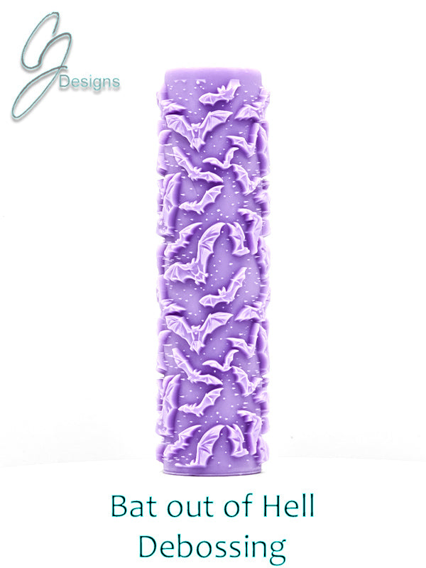 Bat out of Hell Intricate Detail Texture Roller