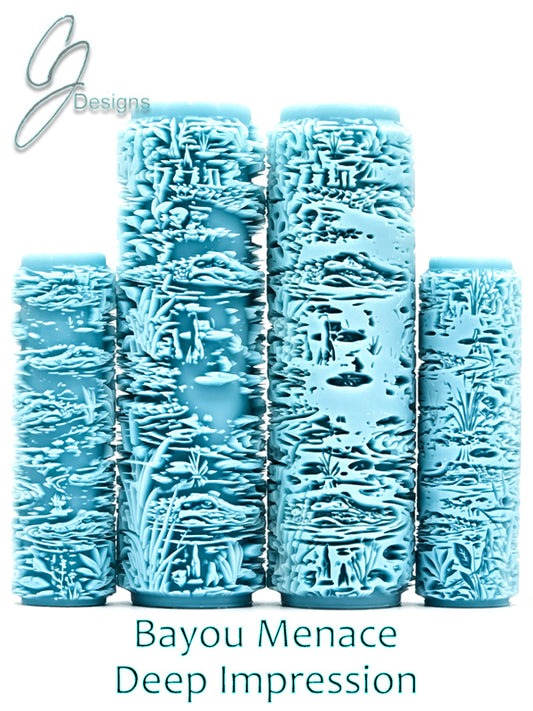 Bayou Menace Deep Impression Texture Rollers