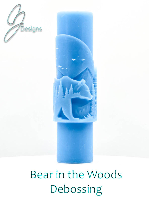Bear in the Woods Deep Impression Texture Rollers