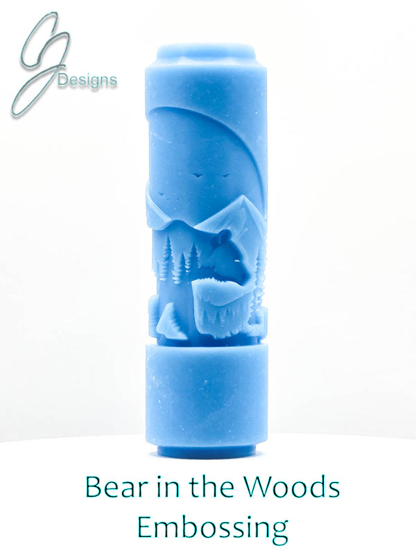 Bear in the Woods Deep Impression Texture Rollers