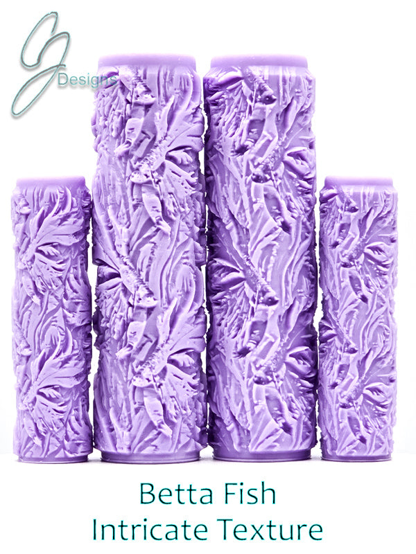 Betta Fish Intricate Detail Texture Roller
